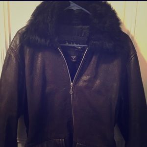 Size S Nicole Miller Vintage Leather Jacket